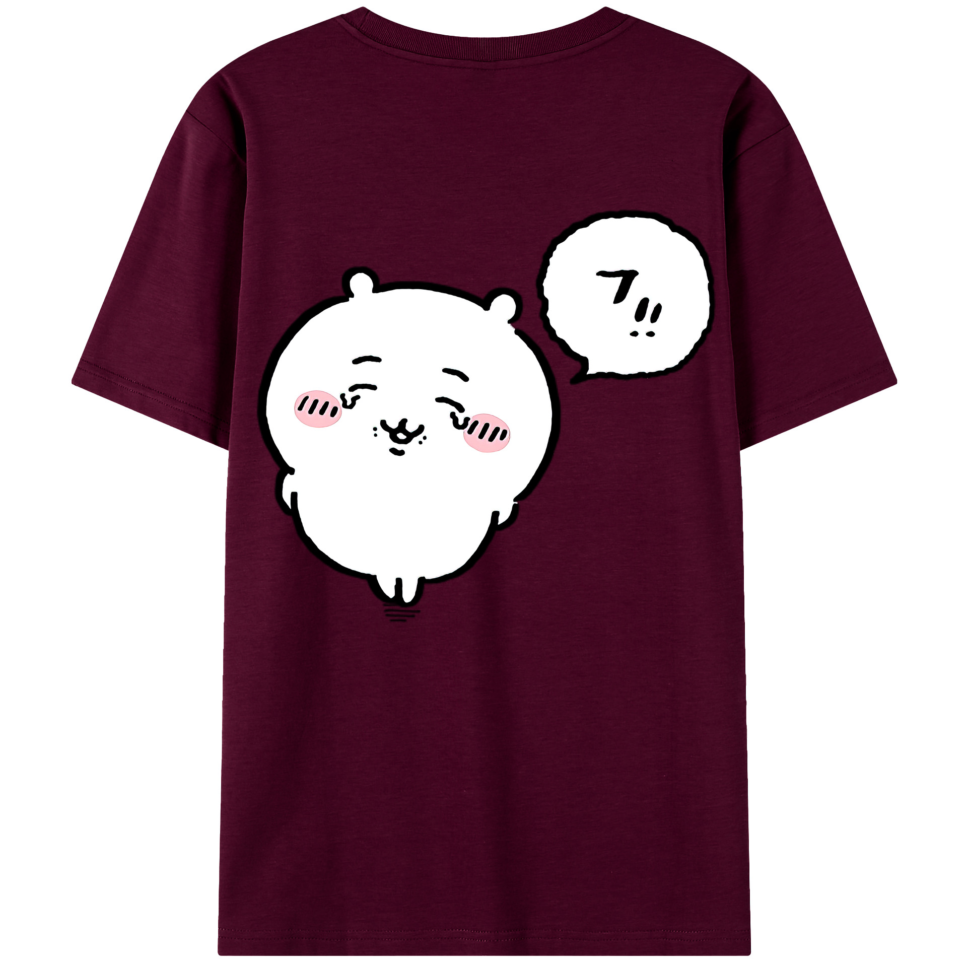 （画像用） ちいかわ ちいかわ Chii-kawa chiikawa レディース半袖Tシャツ(バックプリント)